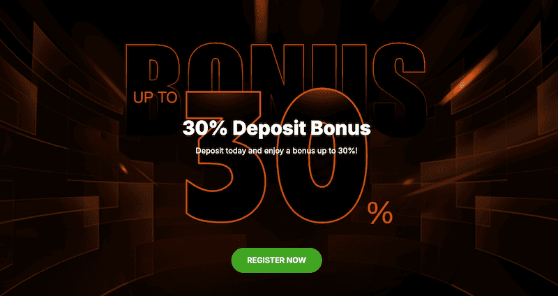 NCE - 30% Deposit Bonus